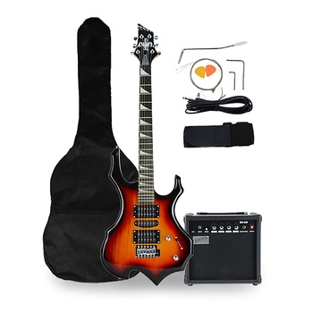 Gitara elektryczna - kompletny zestaw -Golden Guitar RFL-5 Sunburst