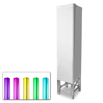 Materiał osłona lycra biała na kratę TRUSS LTS10W  100CM