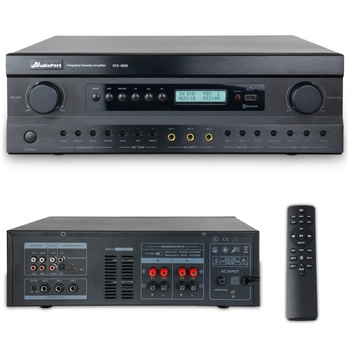 Wzmacniacz audio 2x300W karaoke DSP HDMI pilot KC8300 Audioport