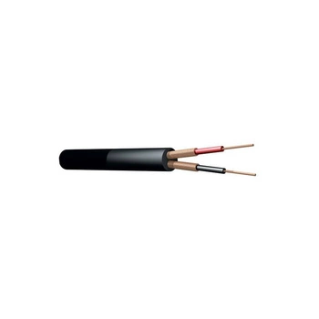 Kabel sygnałowy RX52 DMX HQ 4mm czarny 100m /CENA ZA METR