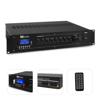 Wzmacniacz instalacyjny z mikserem 100V 60W PD PRM60