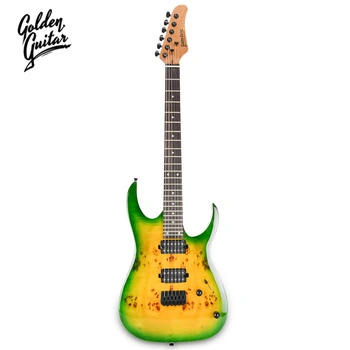 Gitara elektryczna  superstrat -Golden Guitar Strat2 Zielony