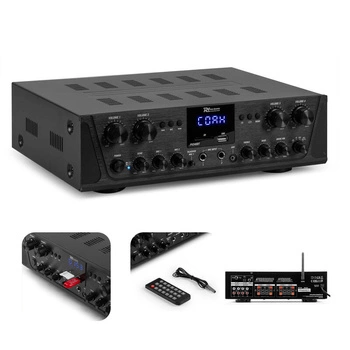 Wzmacniacz audio  PV240BT 4 strefowy 400W BT USB SD FM pilot Power Dynamics