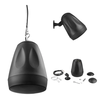 Głośnik wiszący 100V 6,5” czarny PDS65B Power dynamics