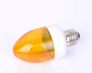 Żarówka DISCO stroboskopowa E27 żółta