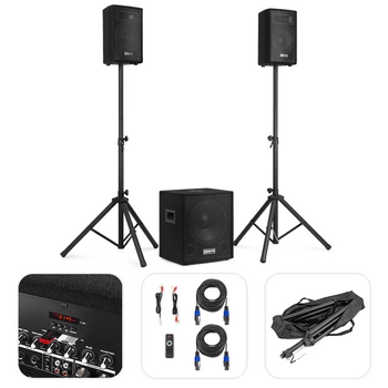 Zestaw nagłośnieniowy aktywny 800W VX0812BT  2.1 12” Vonyx