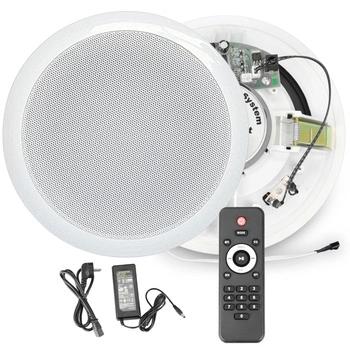 Głośnik sufitowy aktywny 6'' 20W 8Ohm BT ZS104A Audioport