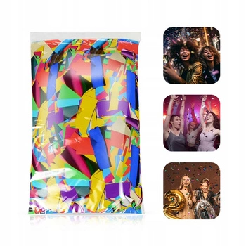 Konfetti metaliczne 1kg wielokolorowe