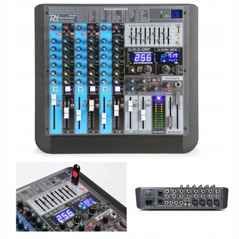Mikser 8 kanałowy Power Dynamics PDM-S804