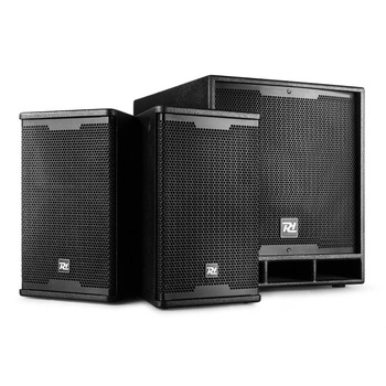 Zestaw nagłośnieniowy Power Dynamics ComboSet 1500 15"subwoofer DSP+2x kolumna 8"