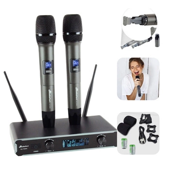 Zestaw mikrofonów bezprzewodowych doręcznych UHF Audioport SU-740HH