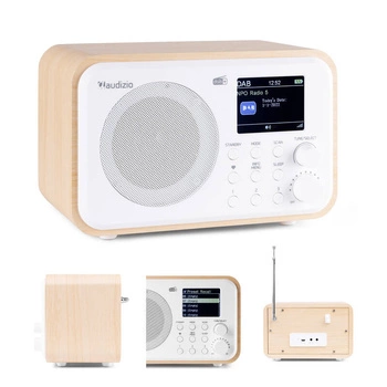 Radio Milan DAB radio z akumulatorem białe