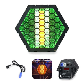 Reflektor LED Blinder Hexagon Pro COB LED SMD RGB Lucendi