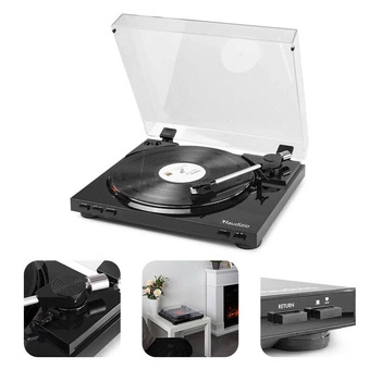 Gramofon Audizio RP310 z wkładką Audio-Technica i z funkcją konwersji do MP3