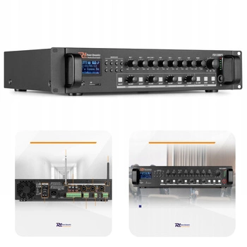 Wzmacniacz PA 100V 120W Power Dynamics PDV120MP3