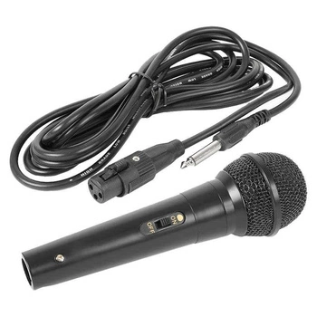 Fenton DM100 czarny mikrofon dynamiczny do karaoke i DJ-ów m.in.