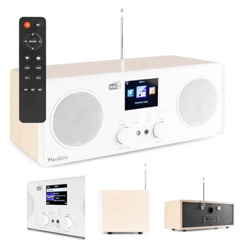 Radio internetowe  Bari DAB WiFi BT białe