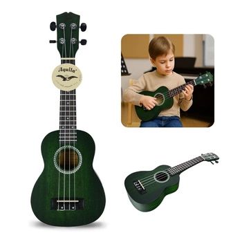 Ukulele sopranowe 21" HRF21 zielone struny Aquila Golden Guitar