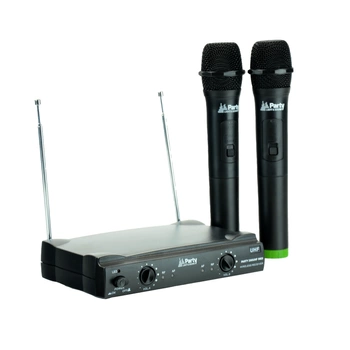 Bezprzewodowy zestaw 2x mikrofon PARTY-200UHF-MKII