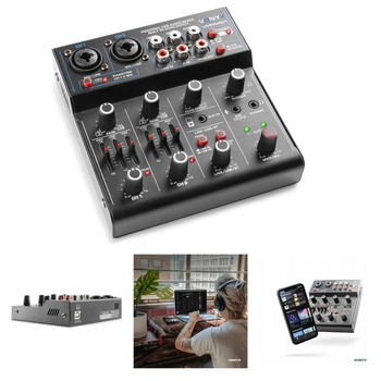 Mikser 4-kanałowy USB VMM401 Vonyx