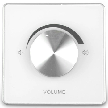 Regulator głośności 50W/100V- ARG5 srebrne szkło Audioport