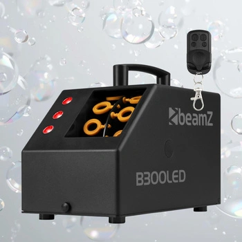 Wytwornica baniek z efektem LED RGB B300LED pilot Beamz