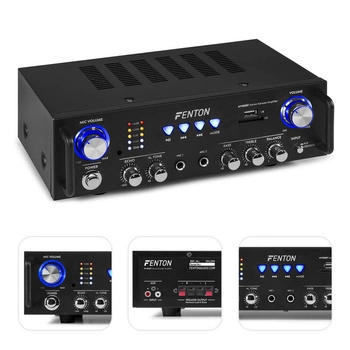 Wzmacniacz HiFi AV100 BT Stereo
