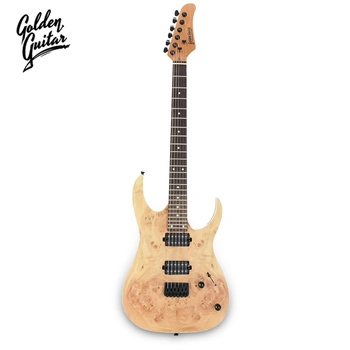 Gitara elektryczna -Golden Guitar naturalna superstrat