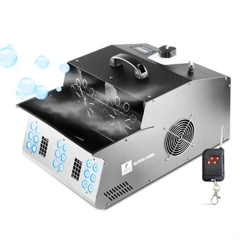Wytwornica baniek i dymu z efektem LED Octopus 1500BL DMX  pilot Firefog
