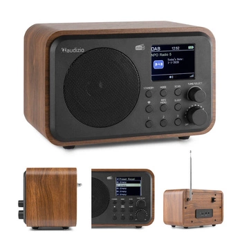 Radio Milan DAB +cyfrowe radio z akumulatorem/ brązowe
