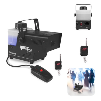 Wytwornica dymu z pilotem BeamZ Rage 600