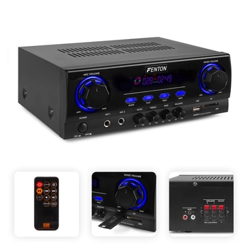 Wzmacniacz Fenton AV440 karaoke z odtwarzaczem multimedialnym