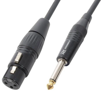 Kabel sygnałowy XLR (f) / Jack mono 1,5m PD Connex