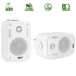 Kolumny instalacyjne 3" 60W IPX5 PD BGO30 w zestawie 2szt  białe