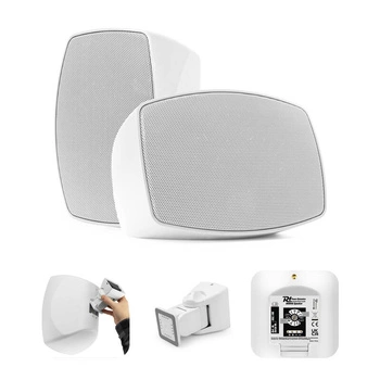 Zestaw kolumn instalacyjnych BHW40WH IPX5 4" 60W 100V 8Ohm białe Power Dynamics