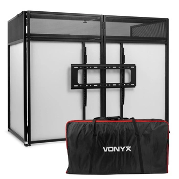 Pulpit DJ-Booth Pro z uchwytem na TV DB6 Vonyx