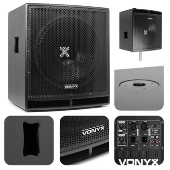 Aktywny subwoofer Vonyx SWP15 PRO 800W 15'