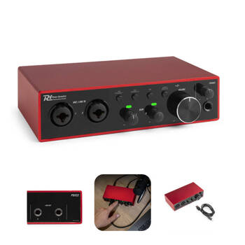 Interfejs audio Power Dynamics PDX22 USB Combi