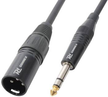 Kabel XLR (m) - Jack 6.3mm stereo 1,5m