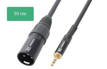 Kabel XLR (m) - mini Jack 3,5mm 0,5m