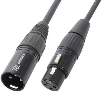 Kabel mikrofonowy XLR (m) - XLR (f) 3m