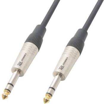 Kabel sygnałowy stereo 1,5m Jack 6,3 - Jack 6,3 PD Connex