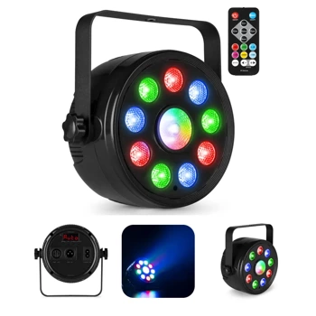 Reflektor PAR  Fuzzix PLF15 Party Par RGB DMX