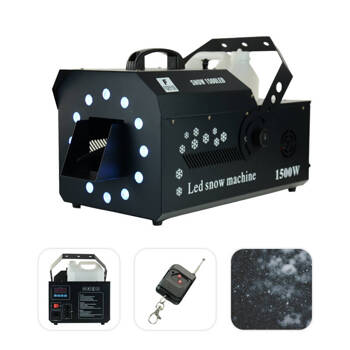 Wytwornica śniegu LED 1500W  Snow 1500LED DMX pilot